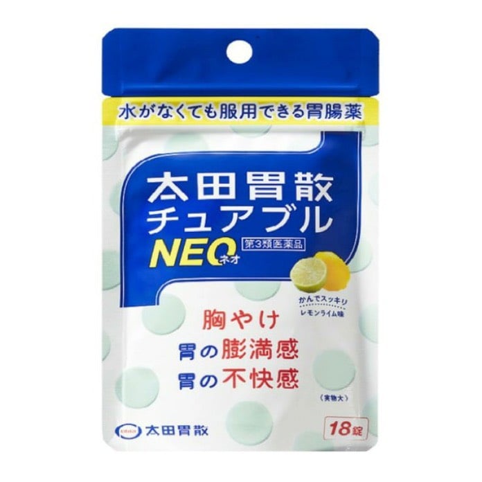 【日本 藥妝 】太田胃散咀嚼NEO 18片劑