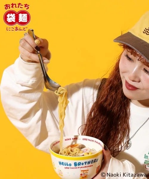 【 niko and 】... ×「おれたち袋麺」聯名拉麵叉匙