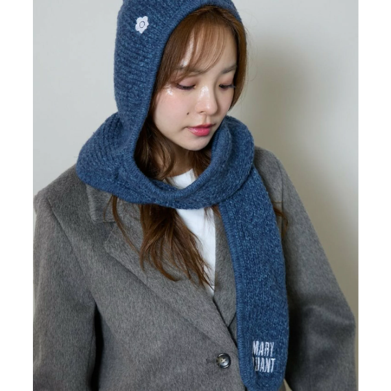 【 MARY QUANT × PUBLUX 】Balaclava 頭套圍巾