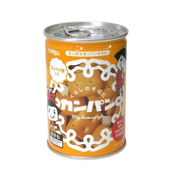 【防災食品】北陸製菓 hokka 米蜜餅乾保存罐 110g 5年長期保存