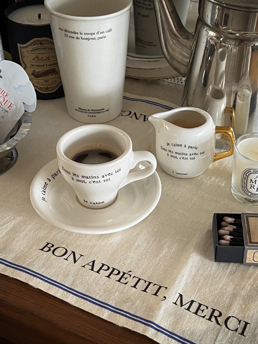 （預購）mamanaube ｜白色濃縮咖啡杯組 (70ml)