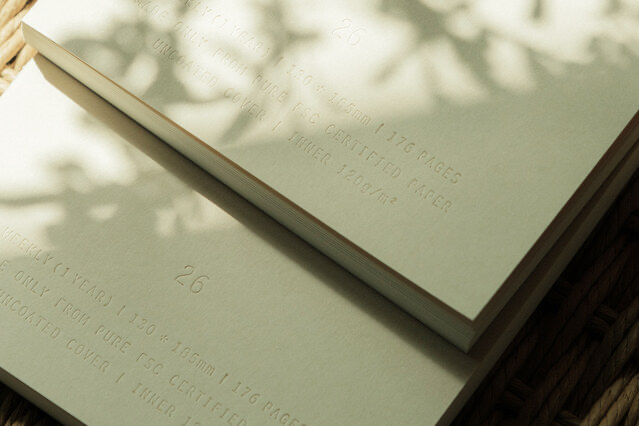 （預購）韓國 Trollspaper｜2026 簡約純白手帳