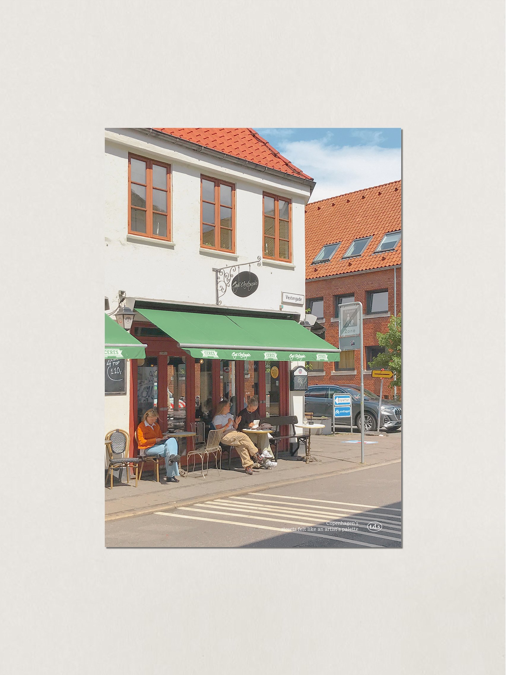 （現貨）韓國 t.d.s | 丹麥系列 韓國A3海報