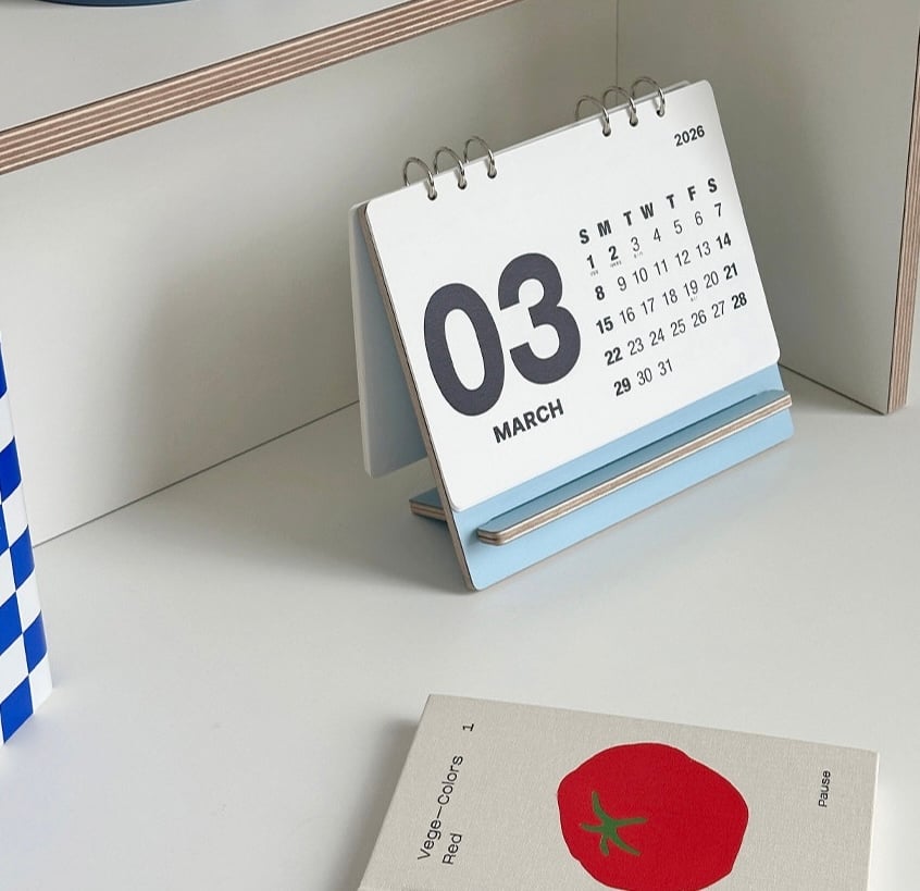 （預購）2026簡約桌曆（14色）