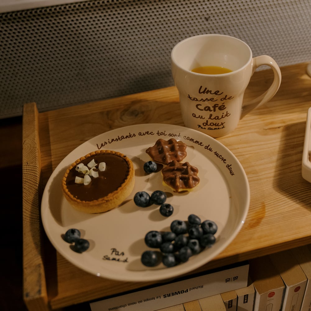 （預購）韓國same.d｜Holiday系列 法式復古 圓盤 馬克杯 杯盤組