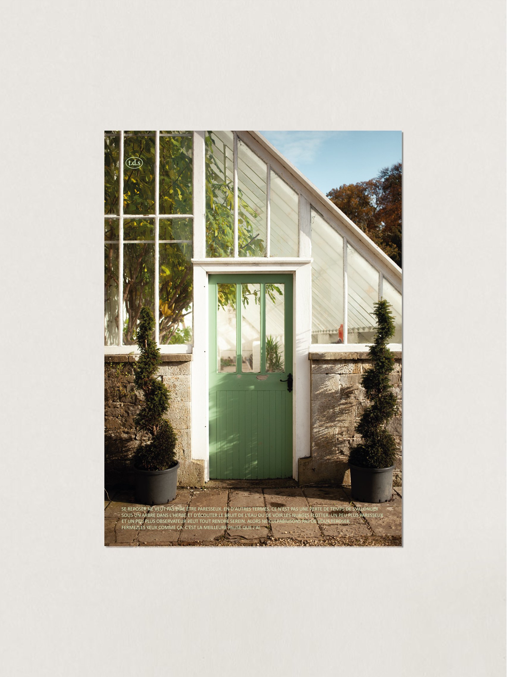 （現貨）韓國 t.d.s | 寧靜風景系列 韓國A3海報