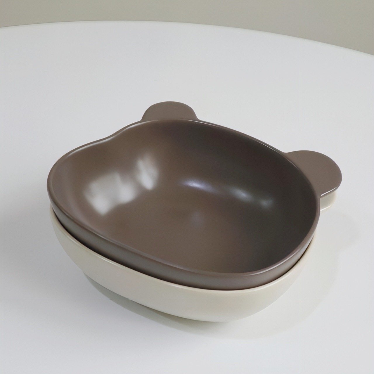 韓國選物｜小熊陶瓷盤 早餐麥片碗