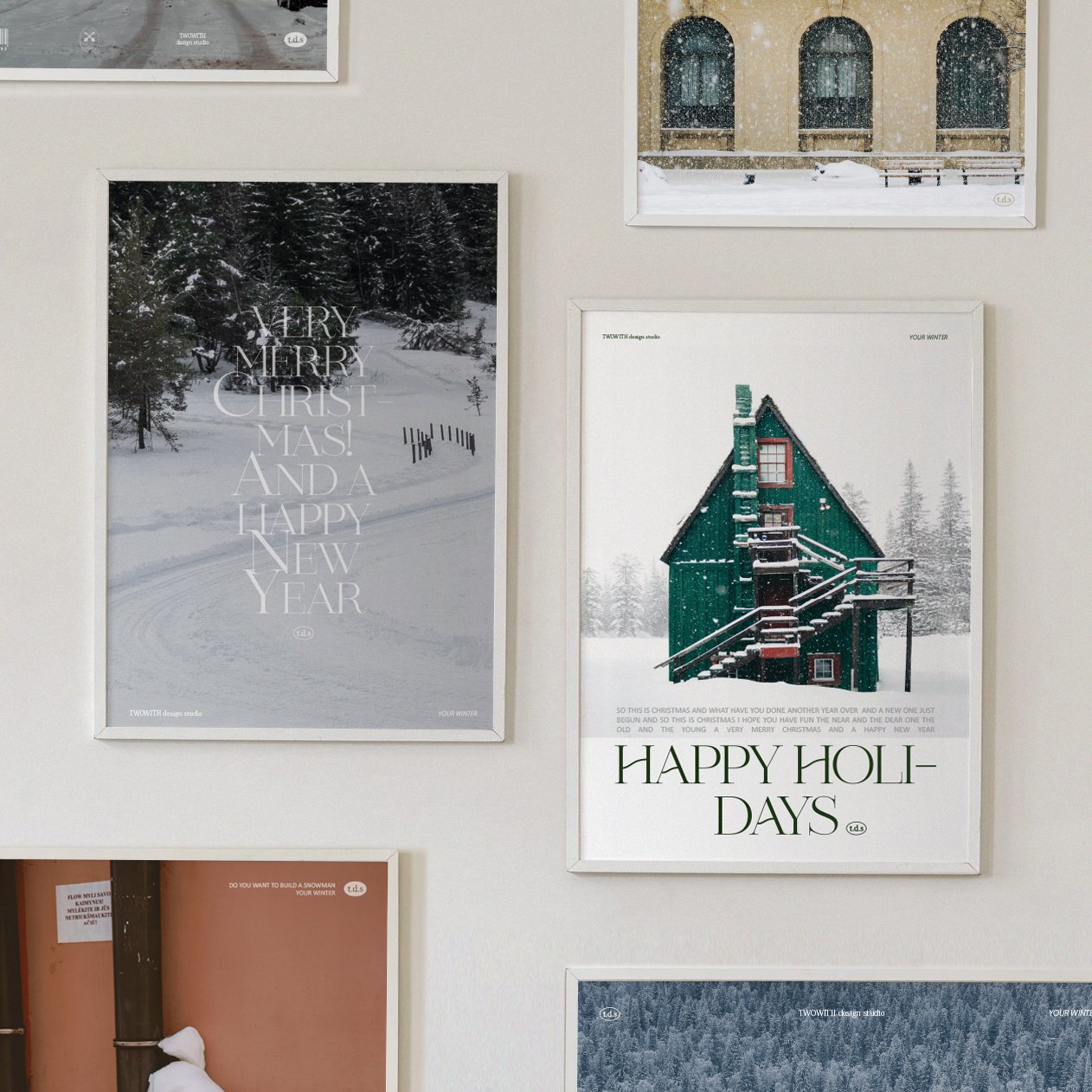 （現貨）韓國 t.d.s | 你的冬日系列 韓國A3海報