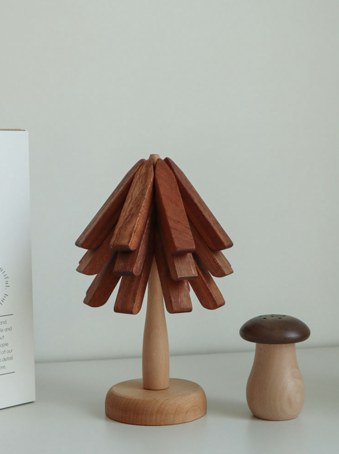 （預購）韓國選物｜實木造型隔熱墊 Tree Pod Stand