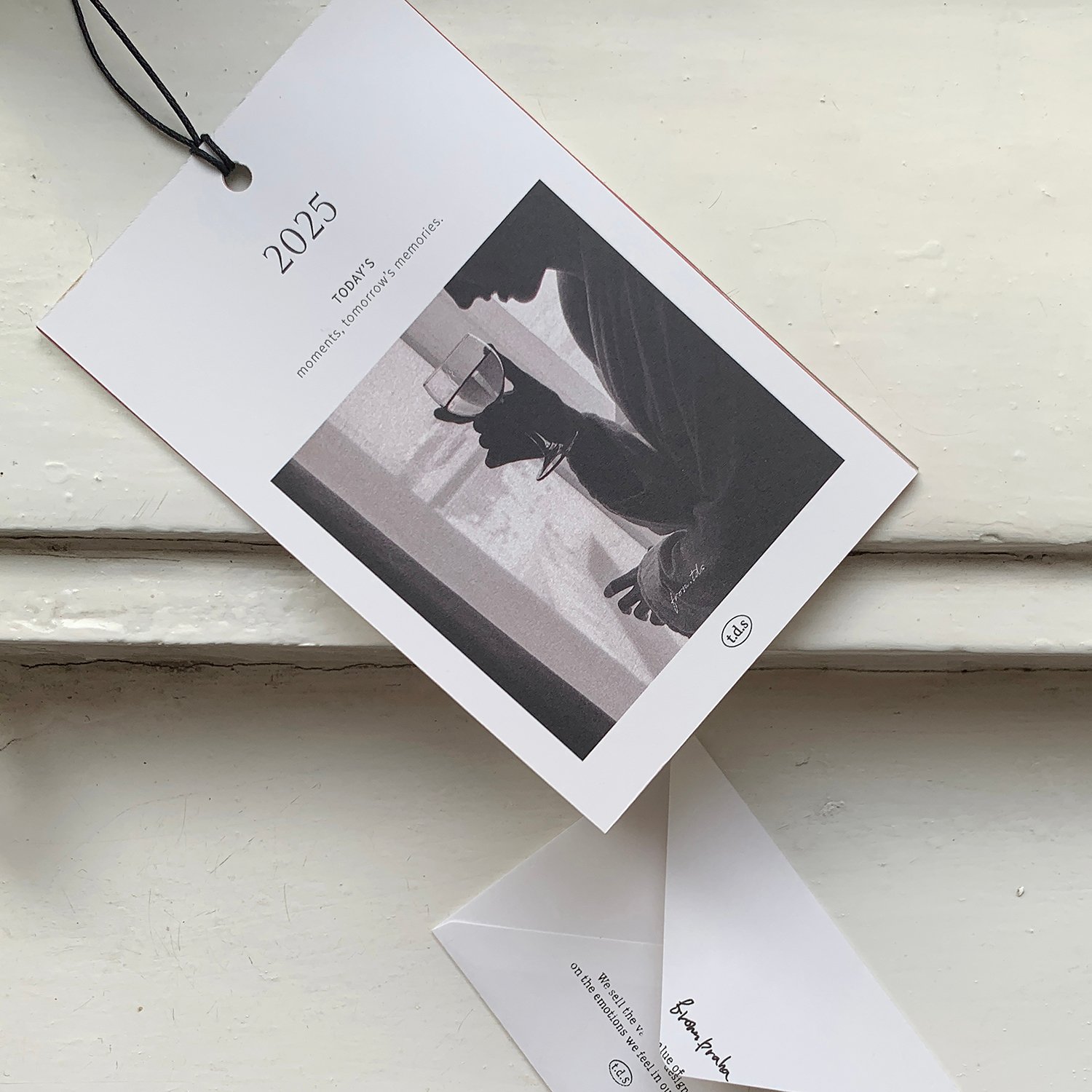 （現貨）韓國 t.d.s | 2025 簡約冬日色系月曆掛曆