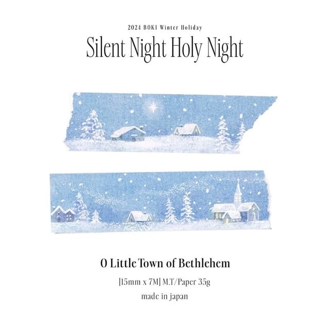 （現貨）韓國文創 | 冬日系列紙膠帶 2025 Winter Masking Tape