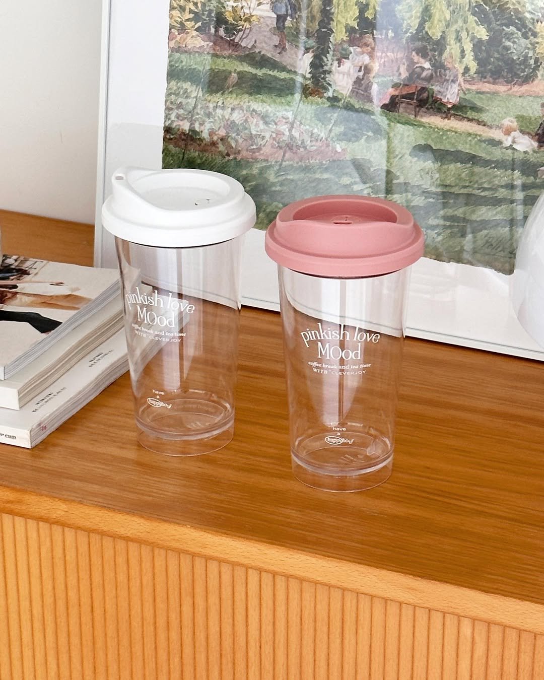（預購）韓國選品｜ happy hour 粉紅水杯