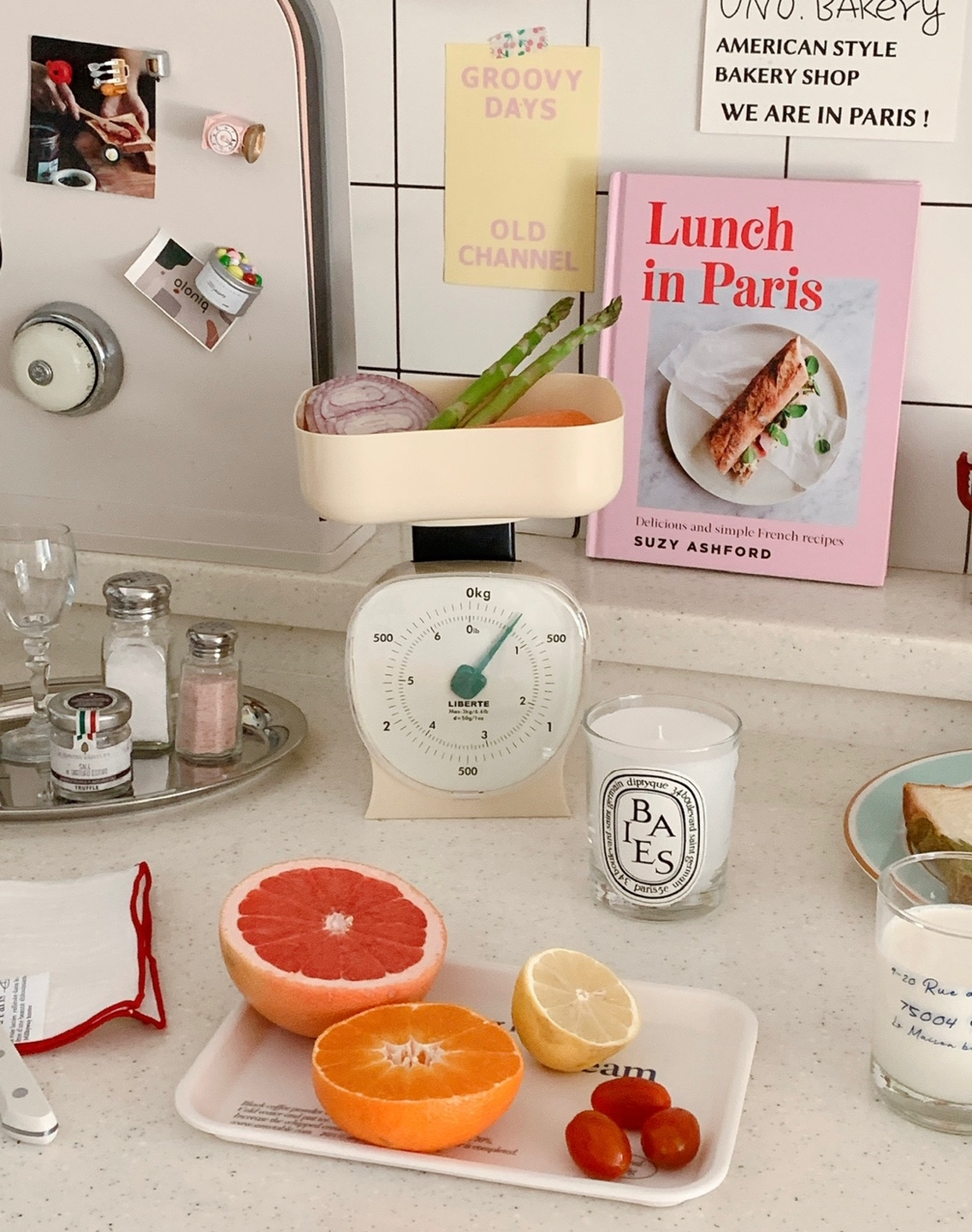 (預購)韓國Liberte|復古廚房磅秤 (預購)韓國Liberte|復古廚房磅秤