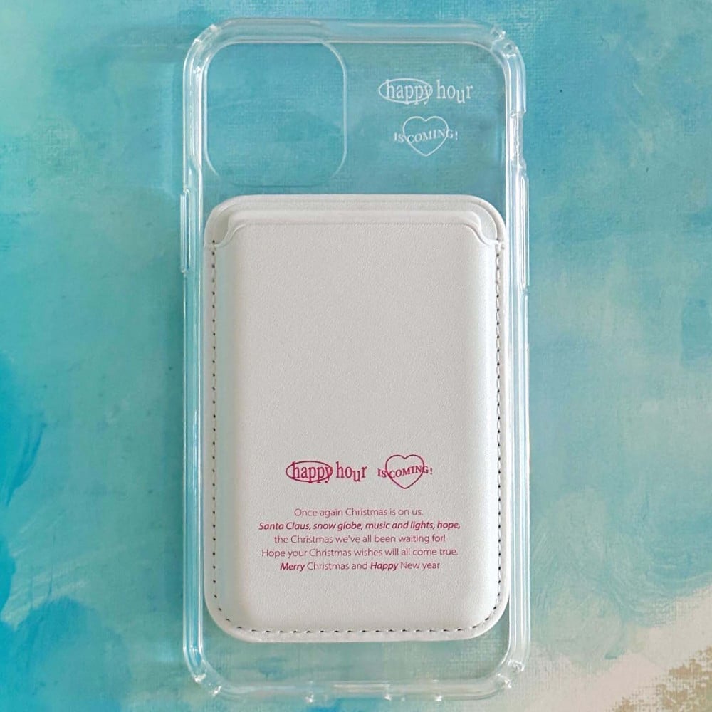 （預購）韓國選品｜ happy hour iPhone Magsafe 磁吸卡夾