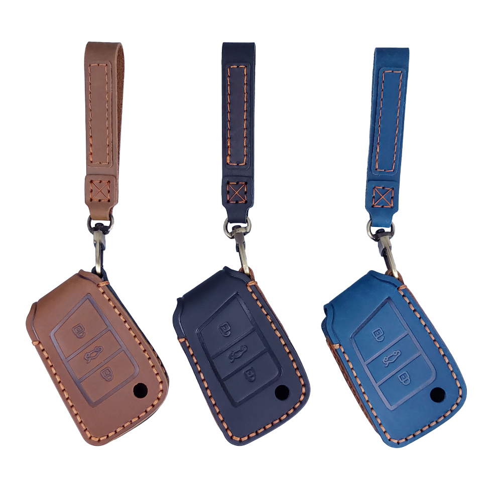 HEMIGA 福斯 真皮 鑰匙包 tiguan 地瓜 鑰匙包 golf t-roc polo t-cross 皮套 匠心系列