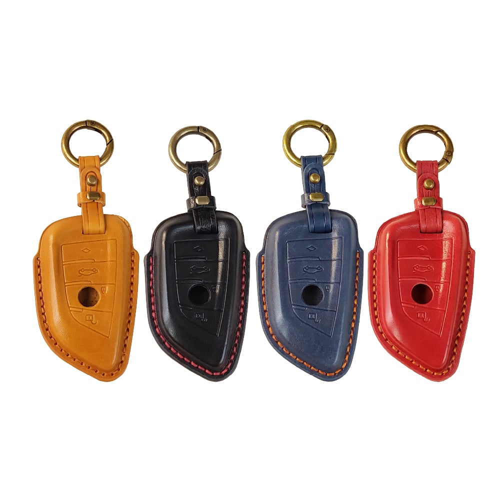 HEMIGA BMW鑰匙套 x1 x2 x3 x4 x5 x6 f30 g30 g20 g01 g05 真皮 鑰匙皮套