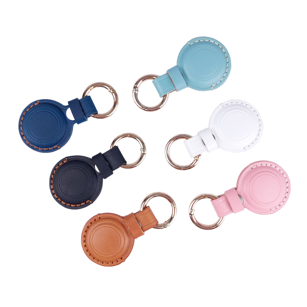 HEMIGA airtag 保護套 皮套 真皮保護套 手工 鑰匙圈