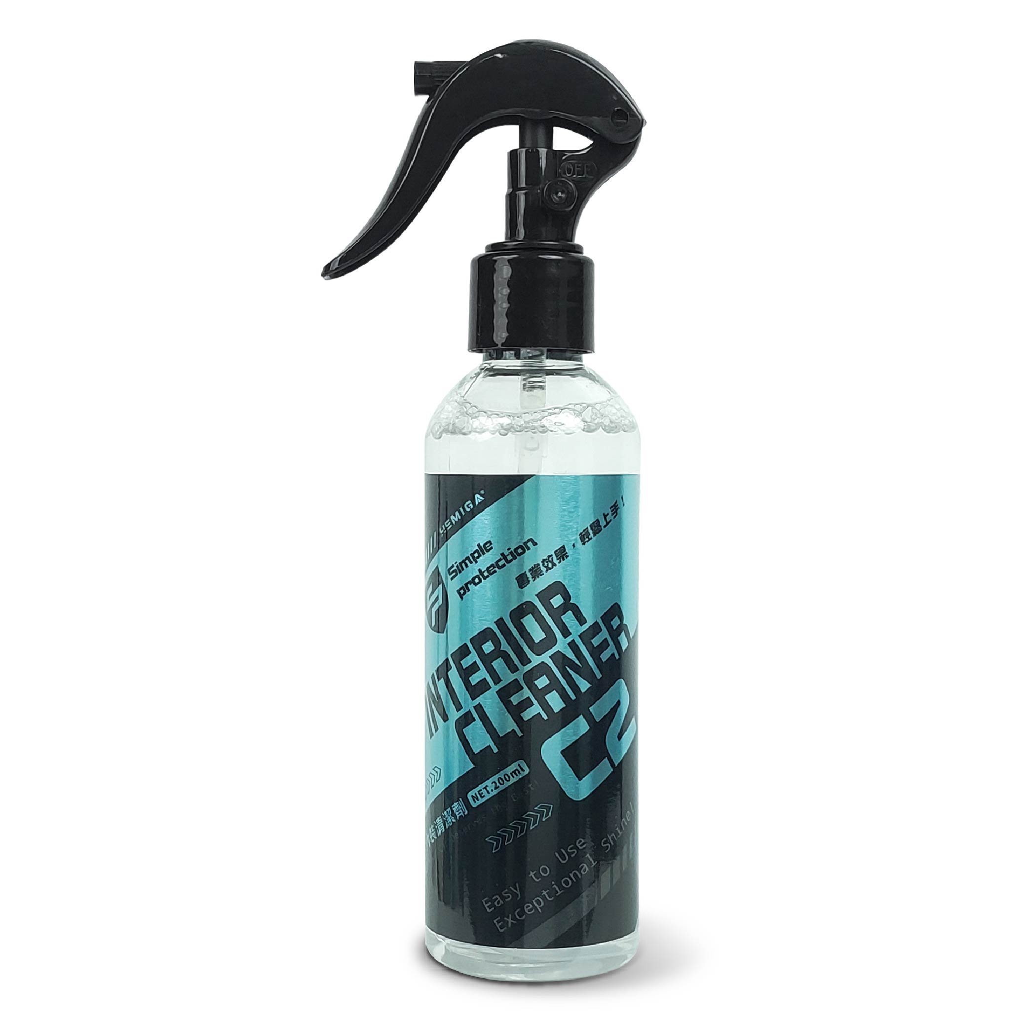HEMIGA 簡單護 去污清潔劑 200ml C2 內裝清潔劑 溫和去污 抗菌除臭 內裝清洗劑