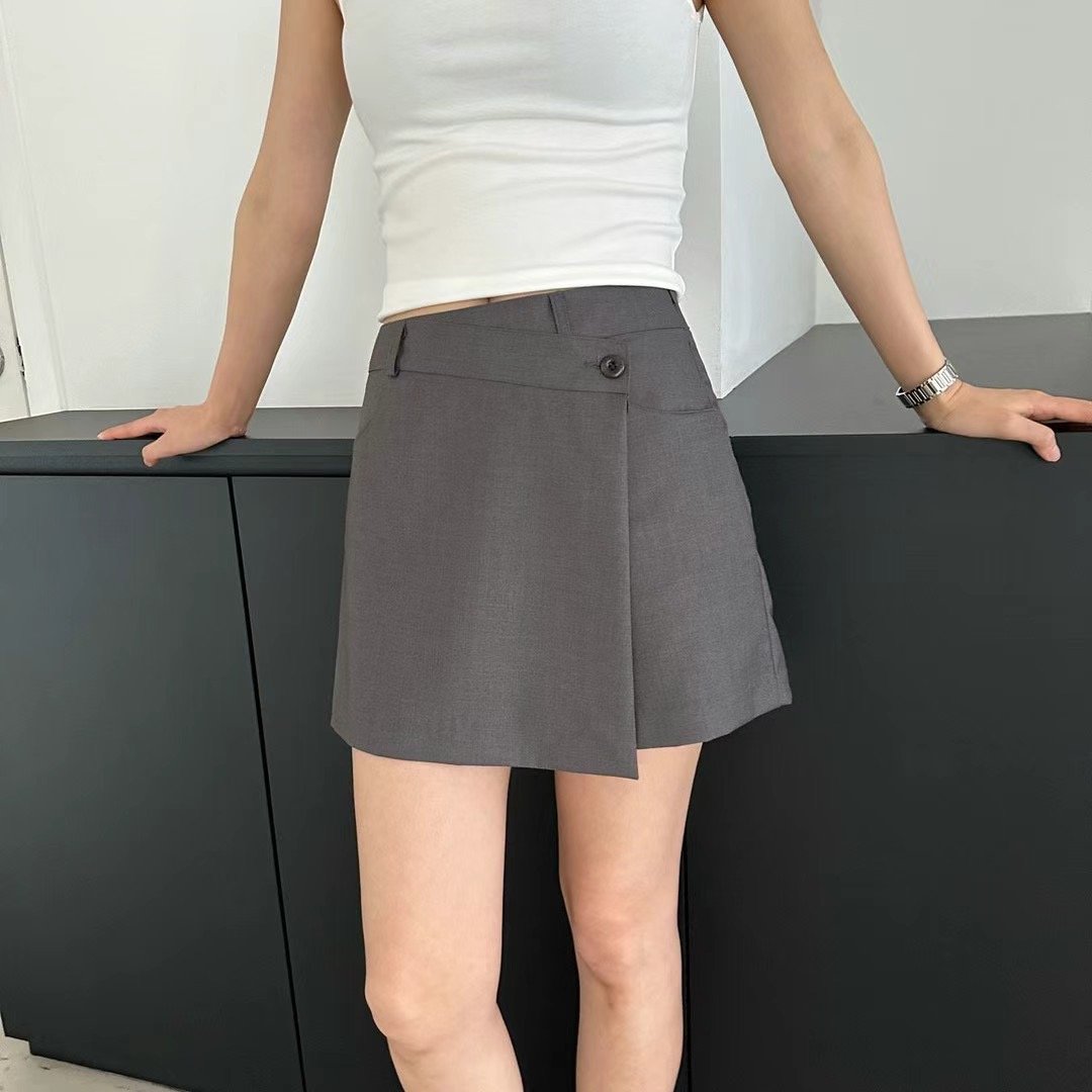 J20一片裙設計西裝短褲S/M（2colors）
