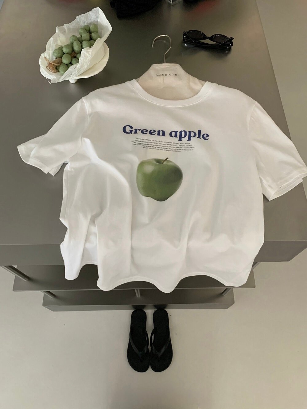 Gz77 蔬菜水果簡約上衣（6colors）