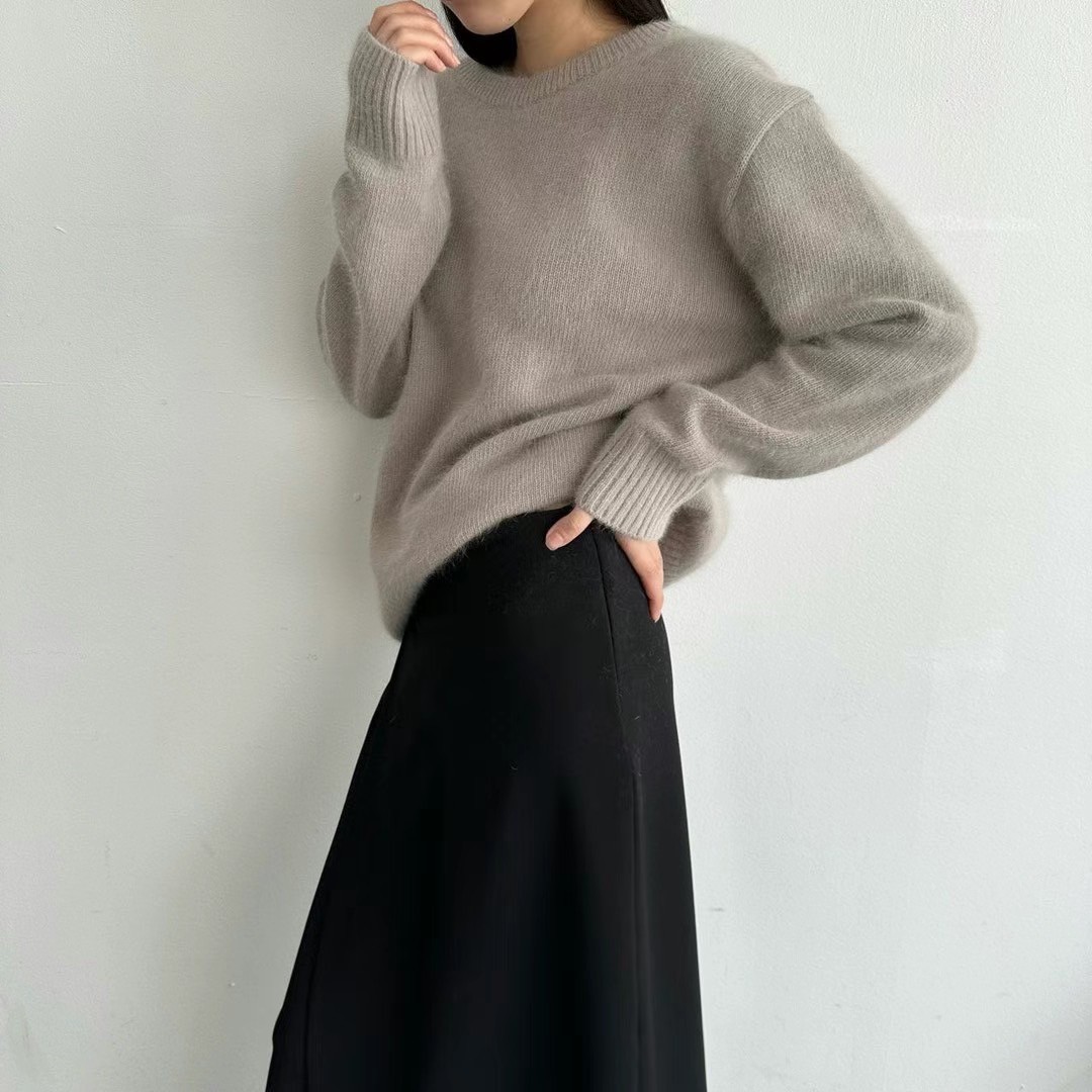 O15 後綁帶設計軟毛衣（3 colors）