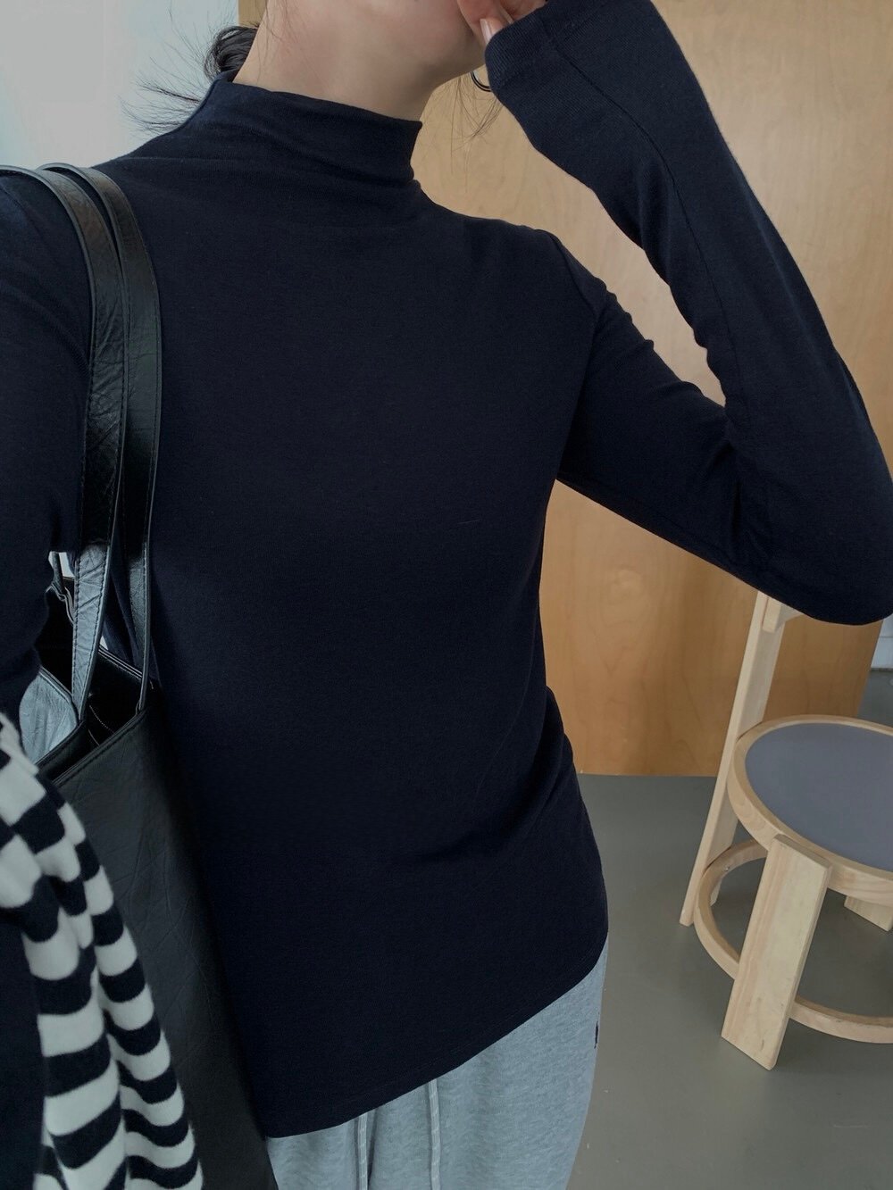 Gz25半高領羊絨打底衣（6colors）