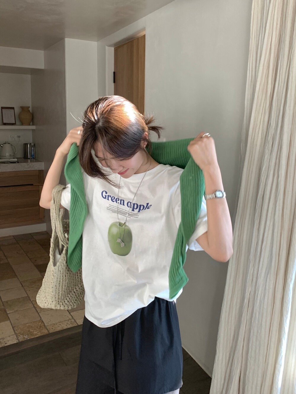 Gz77 蔬菜水果簡約上衣（6colors）