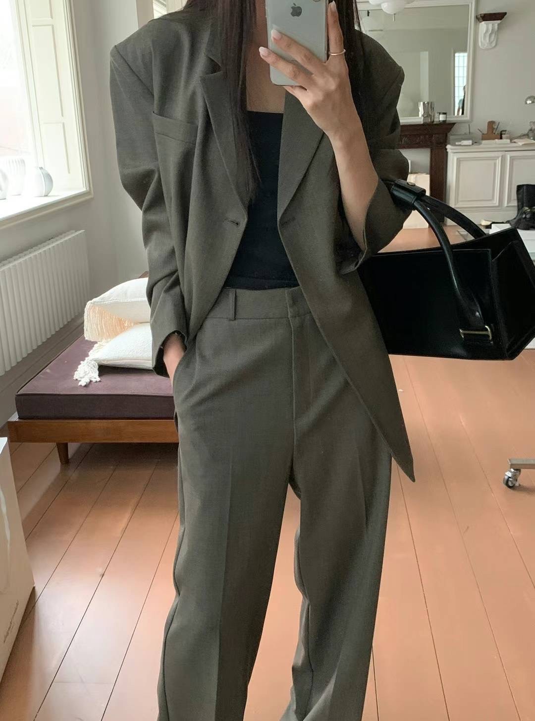 S12 高質感秋天西褲S/M （4colors）