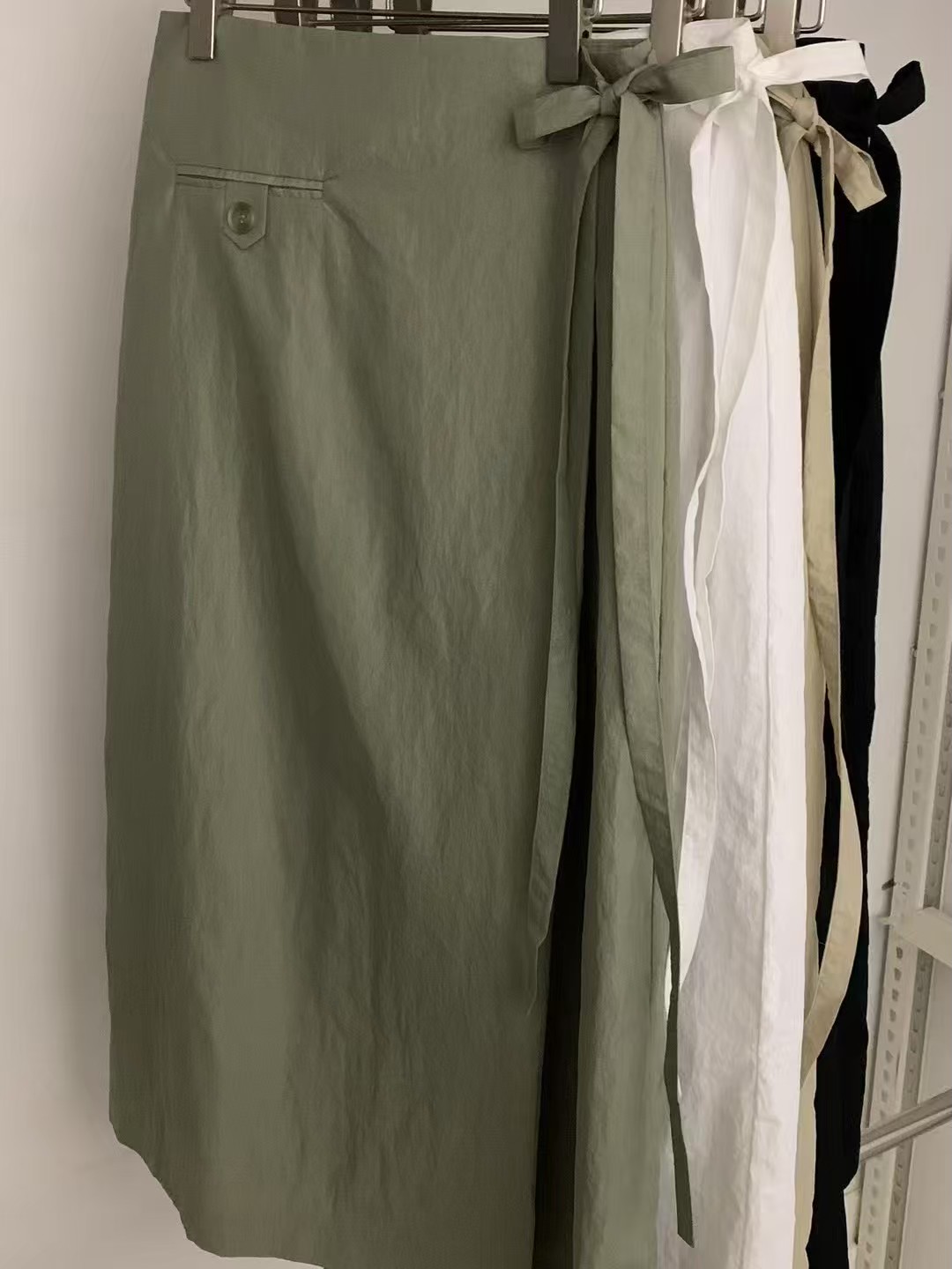 m15 一片式涼感薄長裙（4colors）