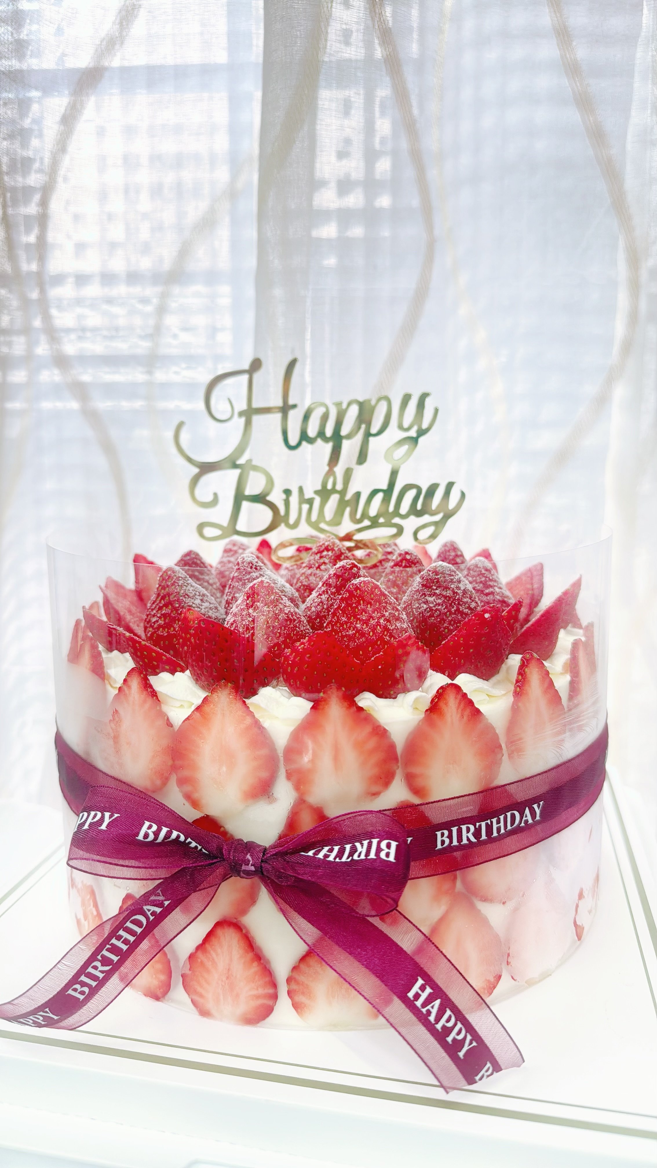 HB莓莓好好 草莓生日蛋糕