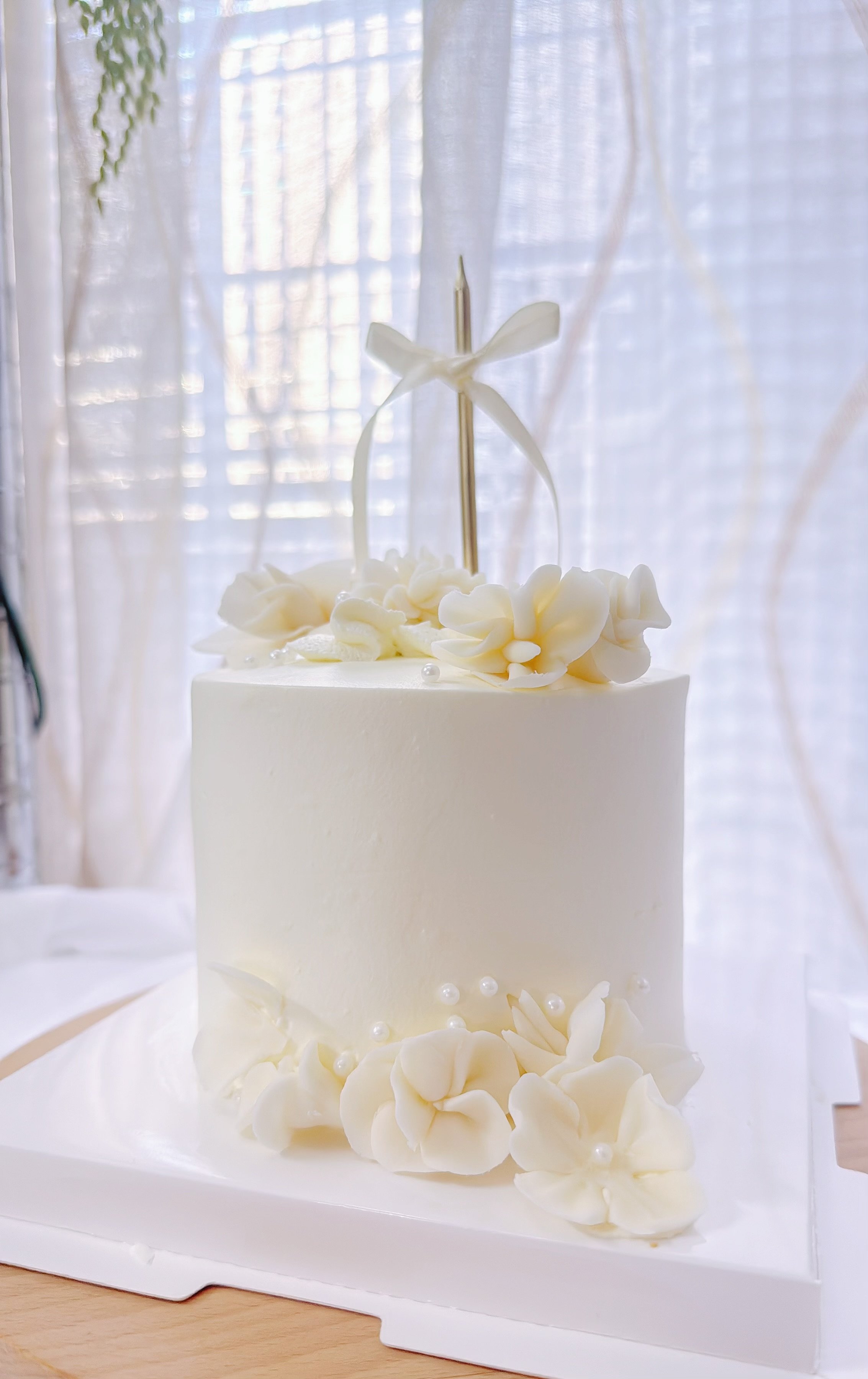 Hb 韓式生日蛋糕 花映序