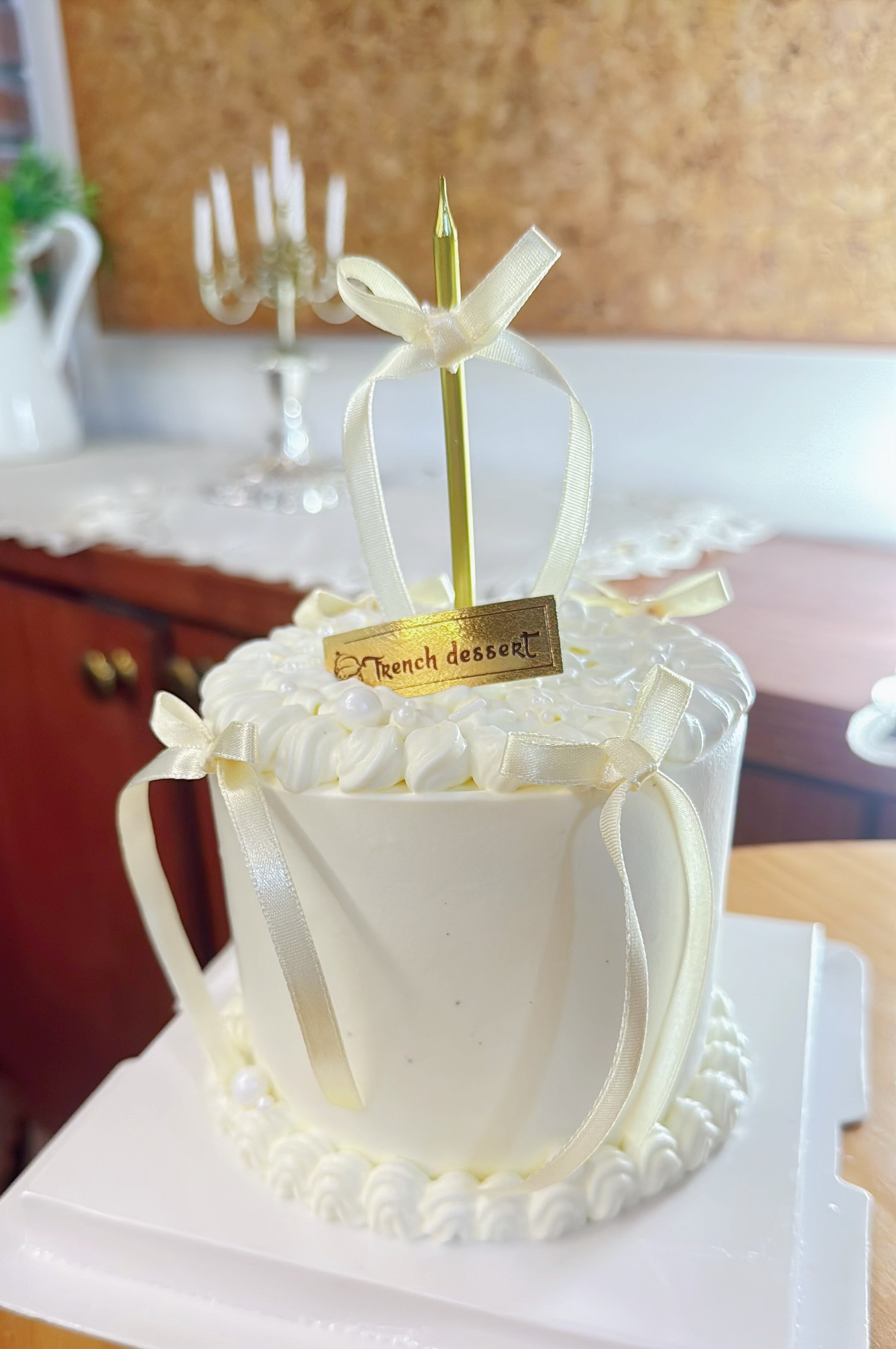 HB 柔霧珍愛 復古生日蛋糕