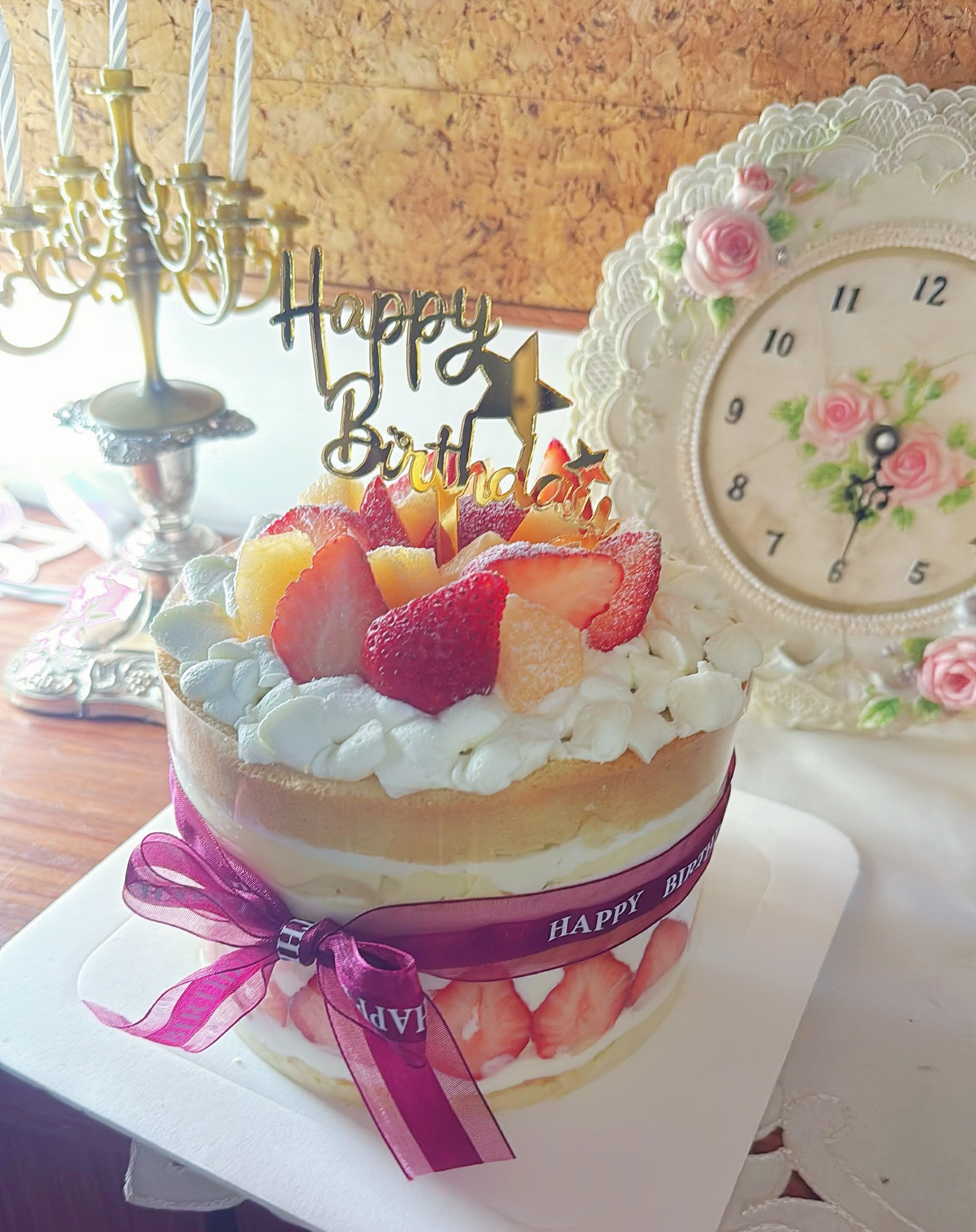 Hb-莓莓之約-生日蛋糕 草莓裸蛋糕