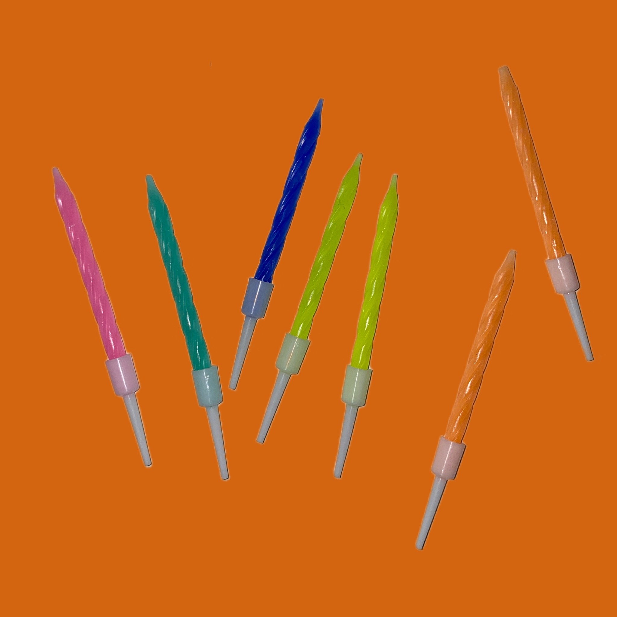 彩色蠟燭（5支）