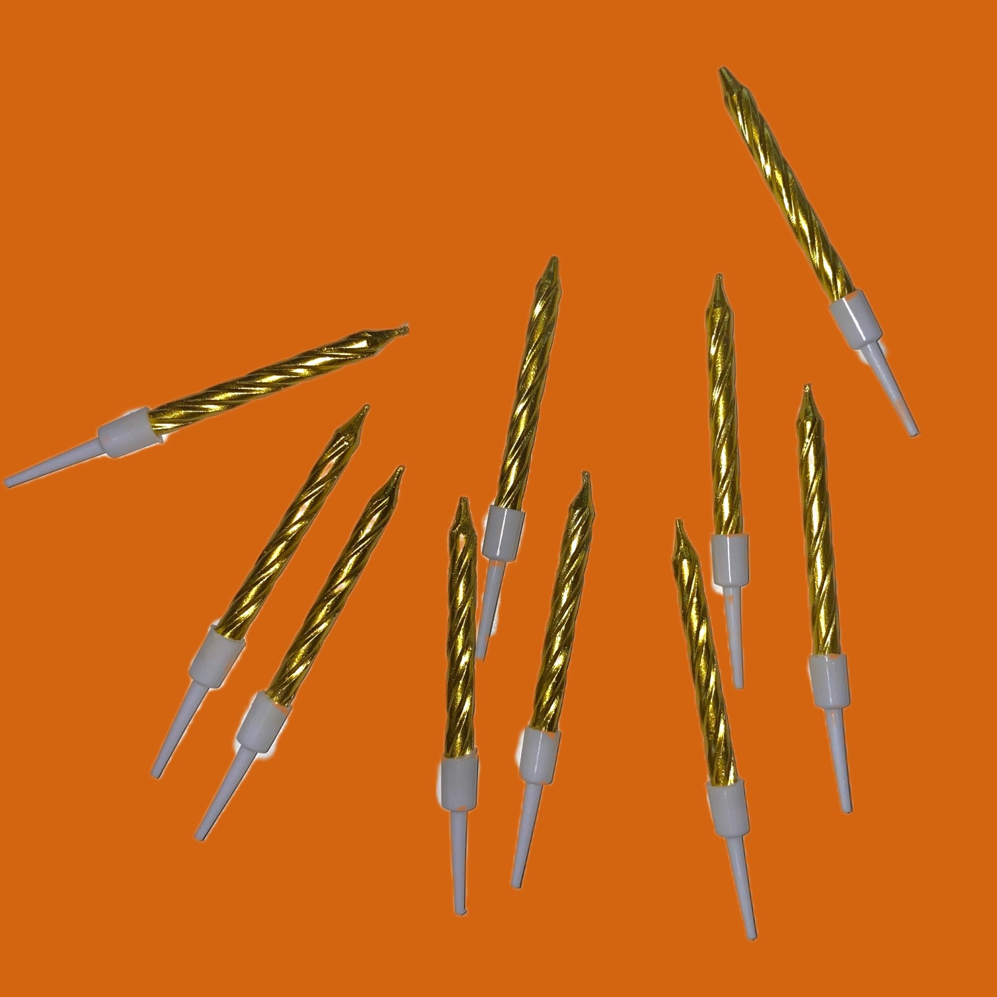 金色蠟燭1組（5支）