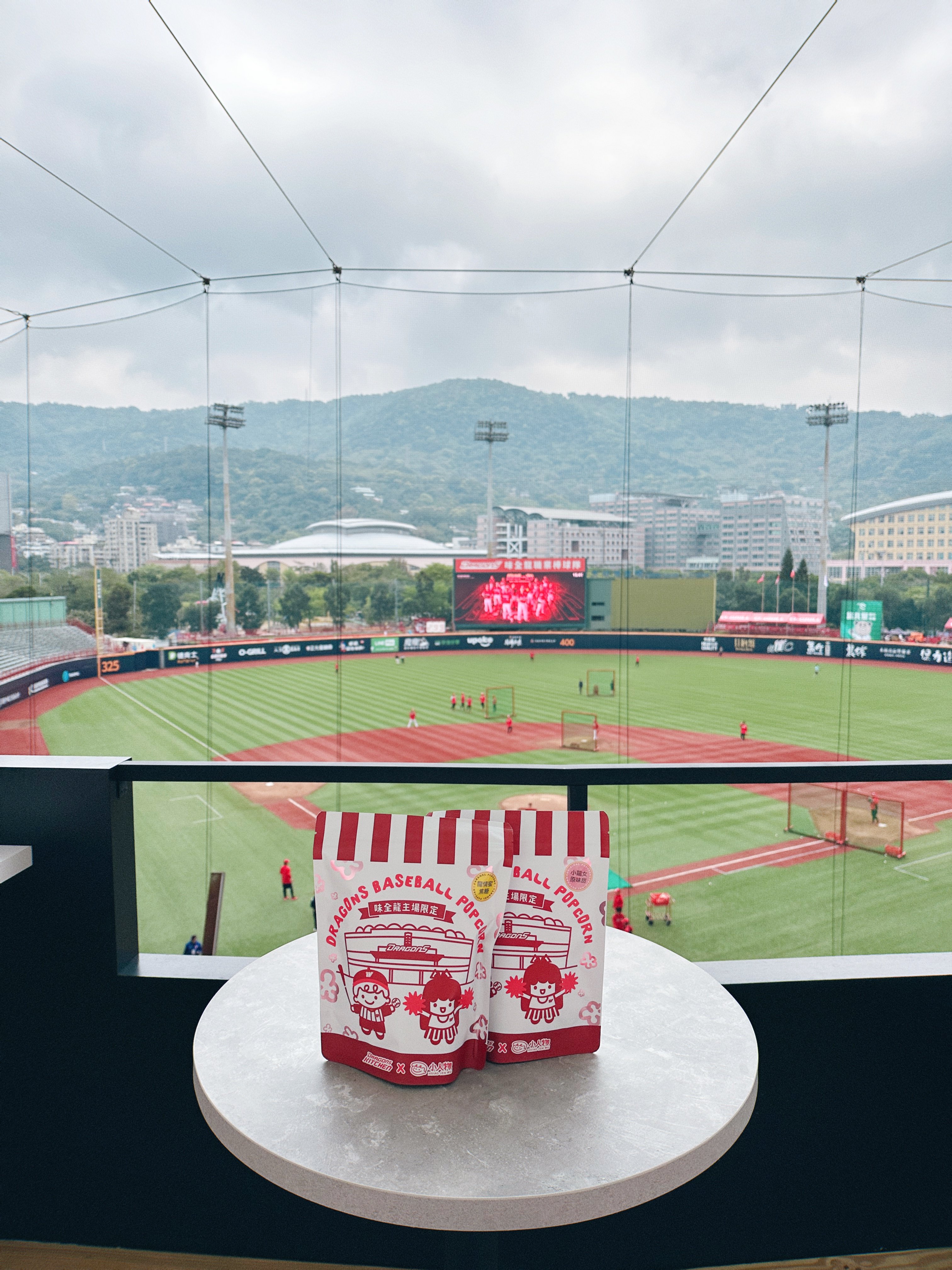 小人物在天母棒球場