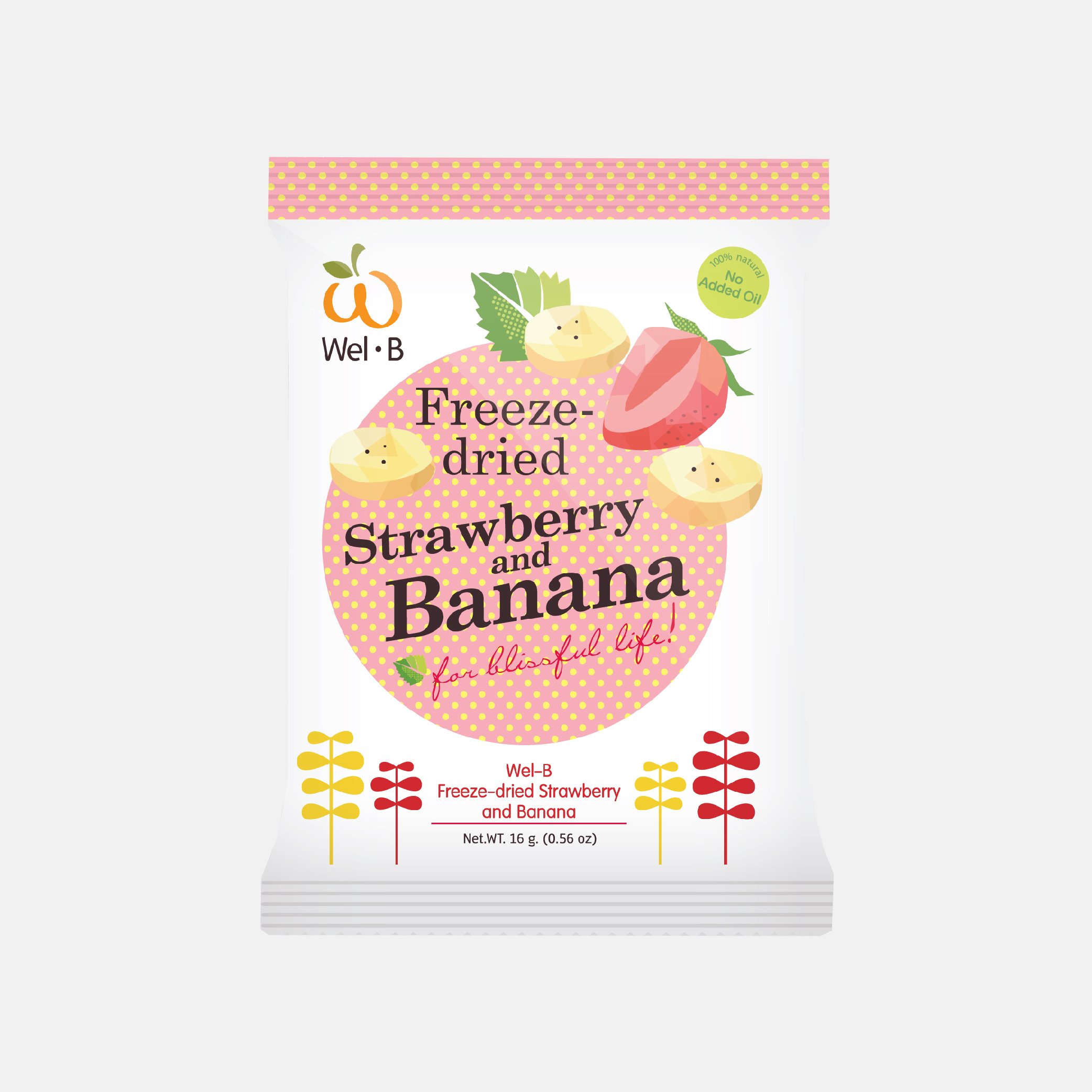 12M+ 100%香蕉草莓鮮果凍乾 12M+ 100%香蕉草莓鮮果凍乾