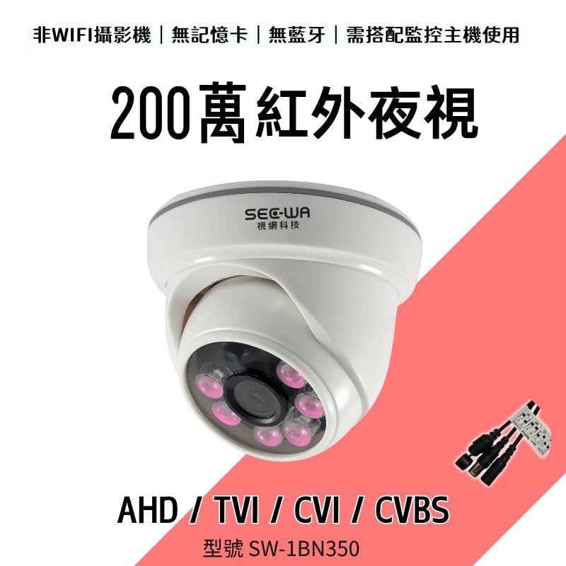 200萬｜同軸｜紅外半球