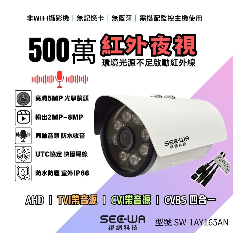 同軸收音｜紅外槍型