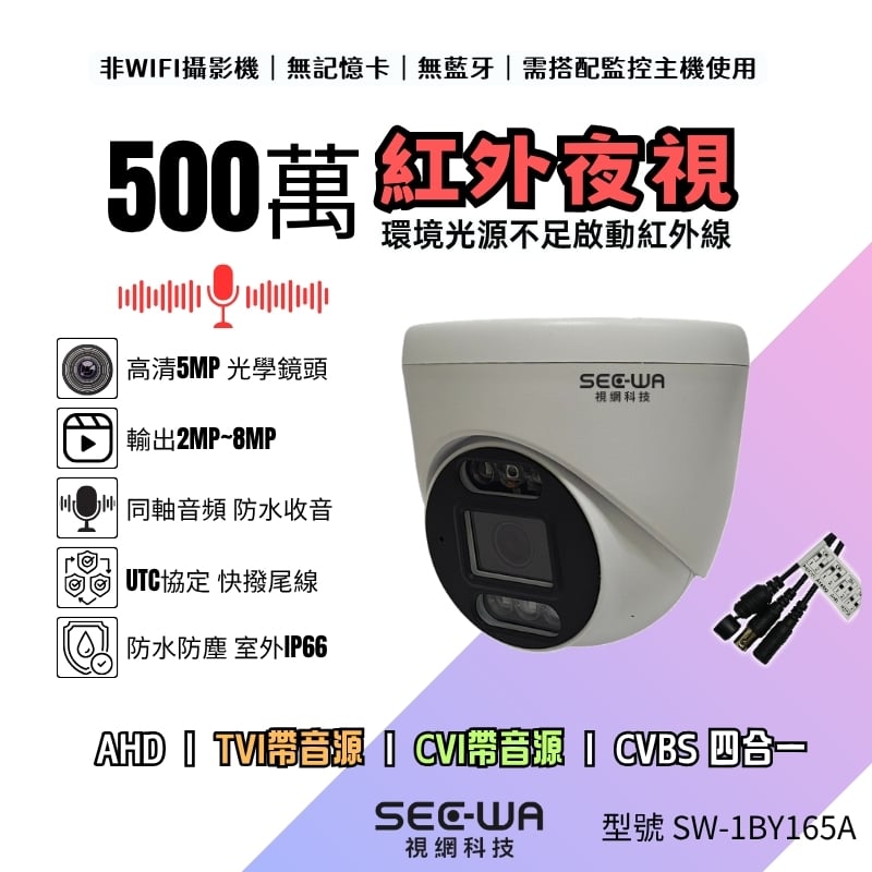 同軸收音｜紅外半球
