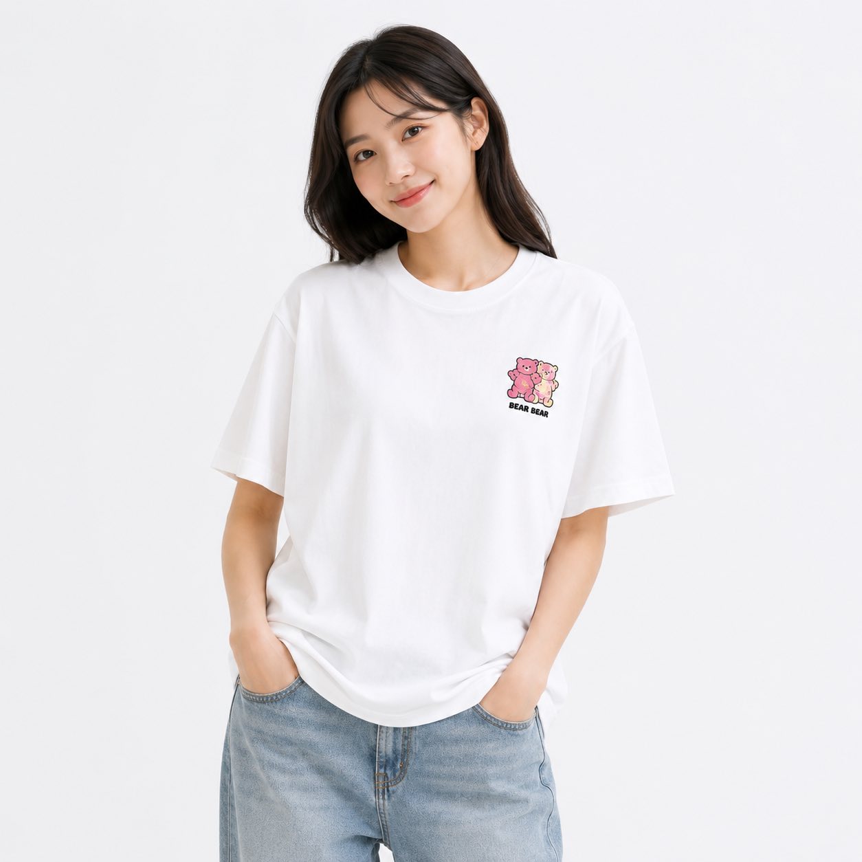 BEAR Buddy韓系情侶寬版T💖