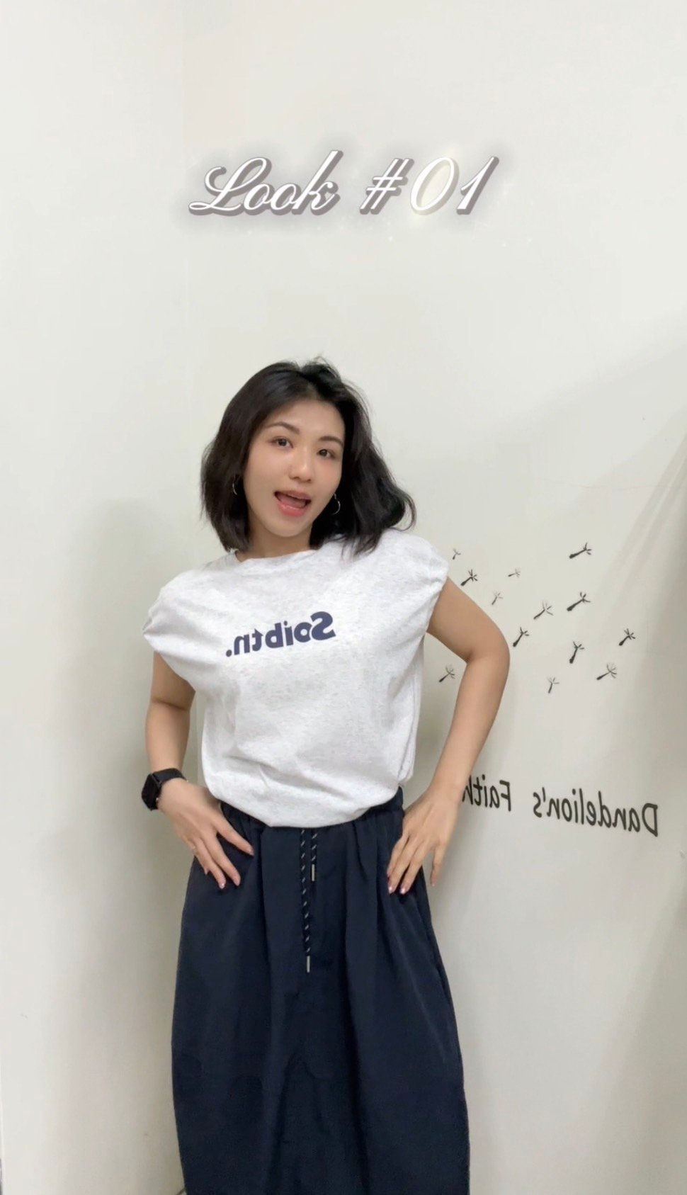 現貨 韓系夏季涼感簡約棉T 影片款款 男女裝 情侶裝