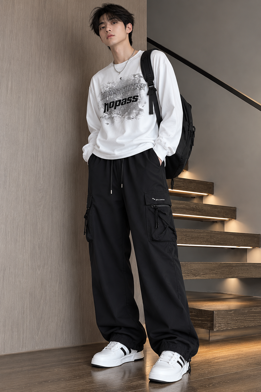 VOID CARGO｜極簡立體工裝褲