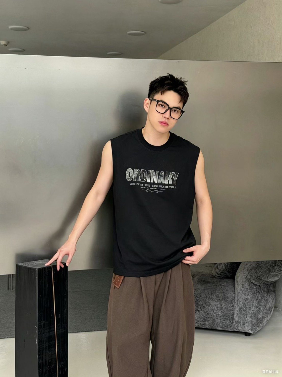 現貨 夏季男女潮T 情侶裝 背心 潮系列款