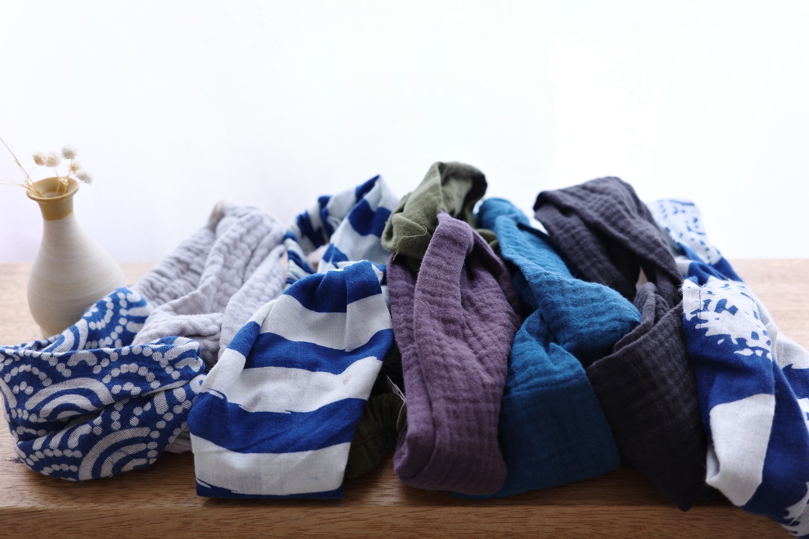 二重紗手工髮帶