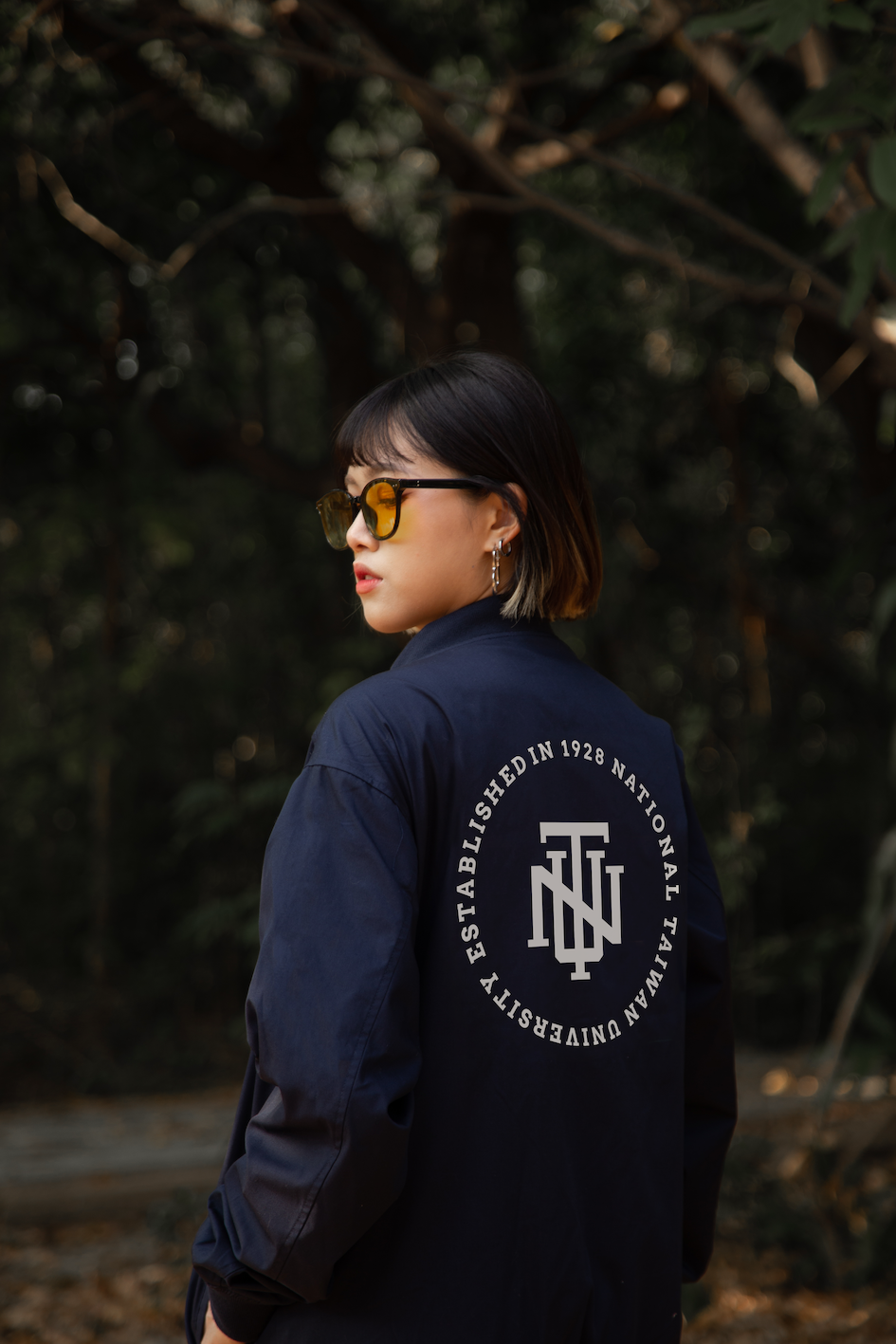 NTU 隊徽款棒球外套－藏青 Ｓ號