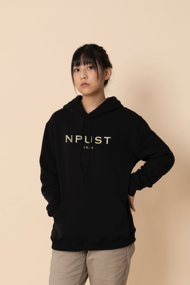 NPUST 經典帽Ｔ－黑色