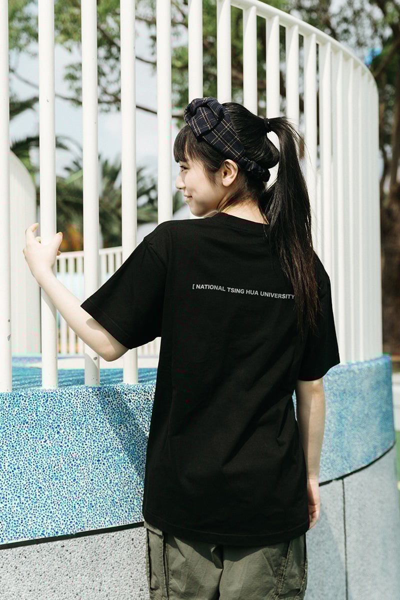 NTHU 設計短Ｔ－黑色