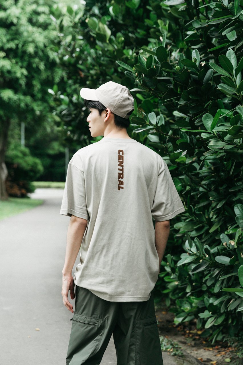 NCU 設計短Ｔ－米色