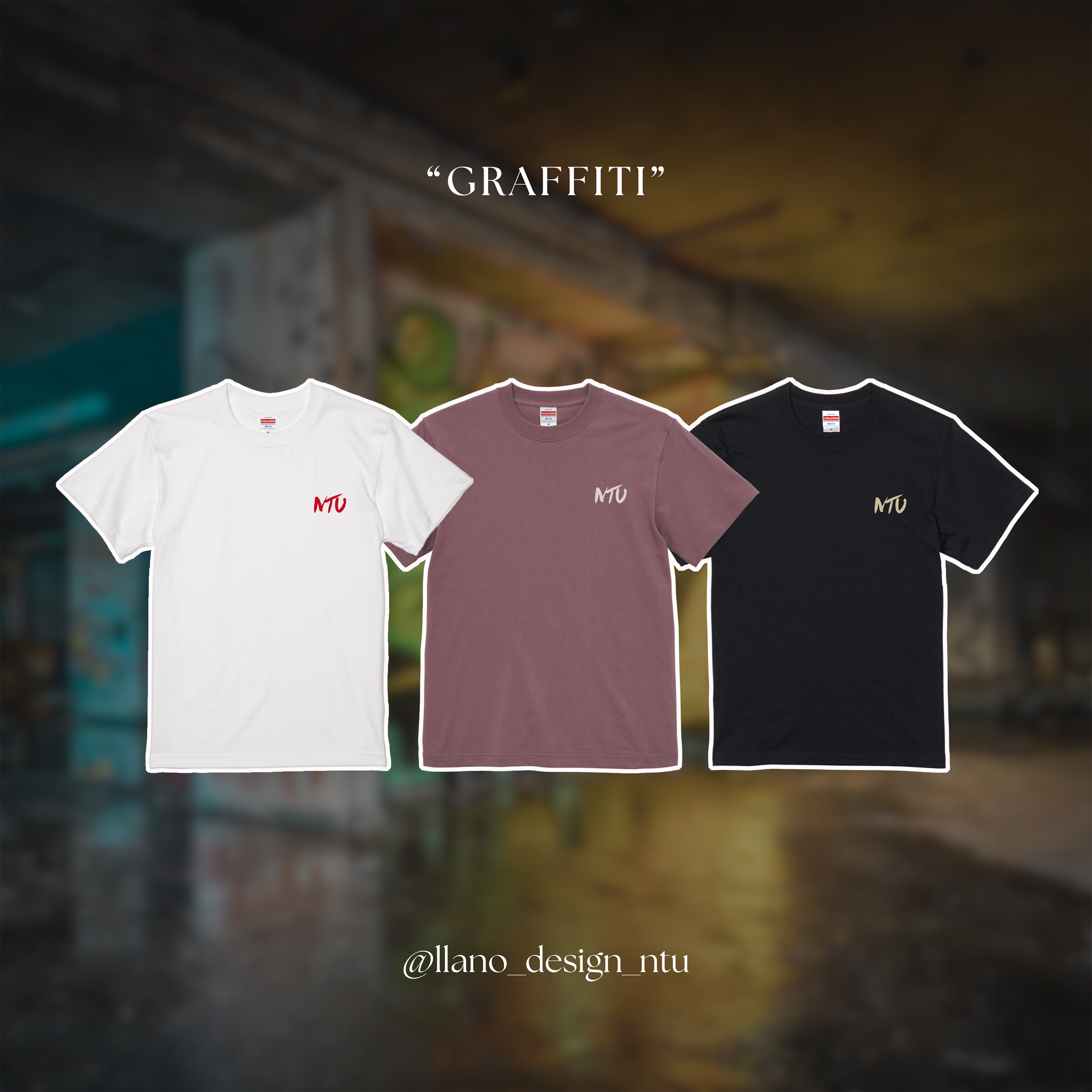 NTU 短Ｔ－塗鴉款